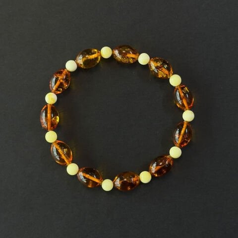 Karışık Kaliningrad Damla Kehribar Bileklik 7 (gr)