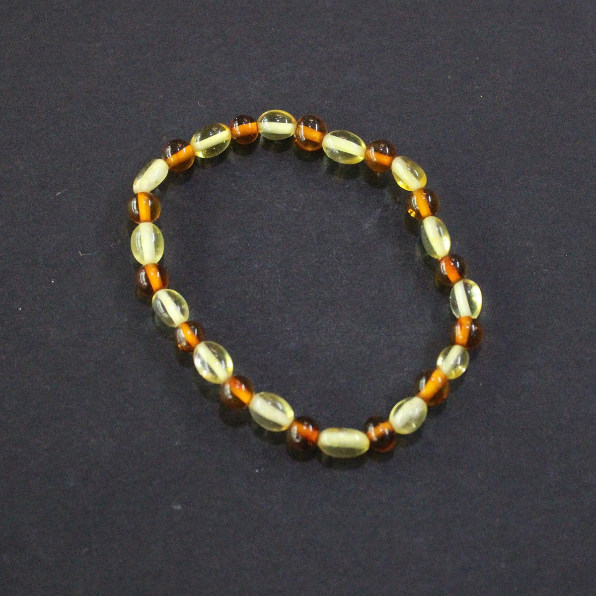 Şeffaf Kaliningrad Damla Kehribar Bileklik 3 (gr)