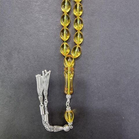 Haşereli Kaliningrad Damla Kehribar Tespih 10*14,5 (mm)