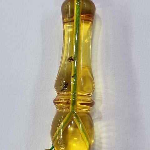 Haşereli Kaliningrad Damla Kehribar Tespih 10*14,5 (mm)