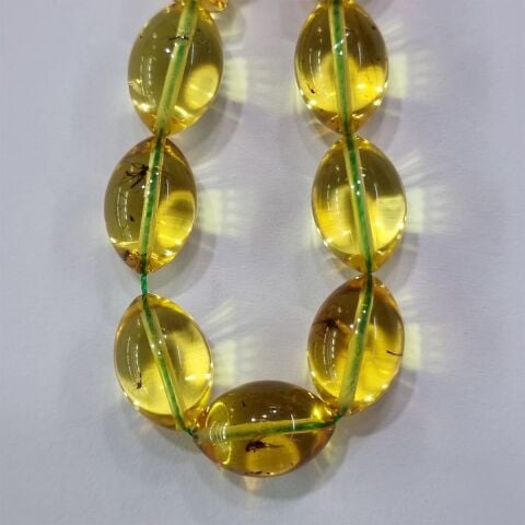 Haşereli Kaliningrad Damla Kehribar Tespih 10*14,5 (mm)