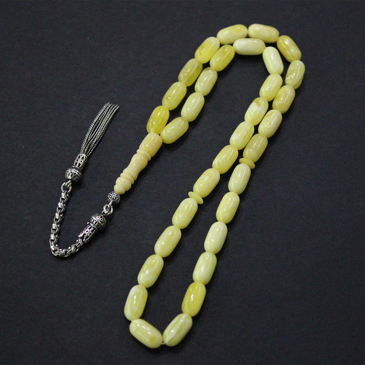 Akça Kaliningrad Damla Kehribar Tespih 7*12,5 (mm)