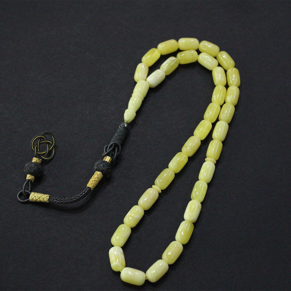 Akça Kaliningrad Damla Kehribar Tespih 7*11.5 (mm)