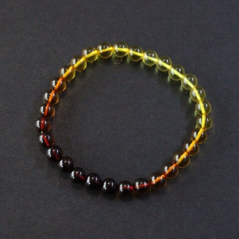 Şeffaf Kaliningrad Damla Kehribar Bileklik 3,5 (gr)