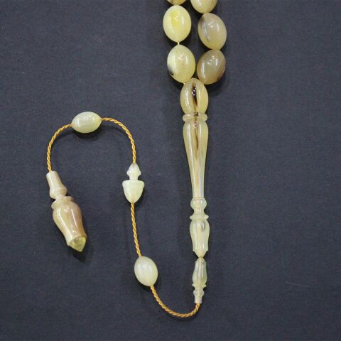 Usta İşi Koç Boynuzu Tespih 10*14,5 (mm)