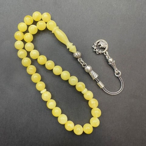 Kaliningrad Damla Kehribar Küre Tespih 6,5 (mm)