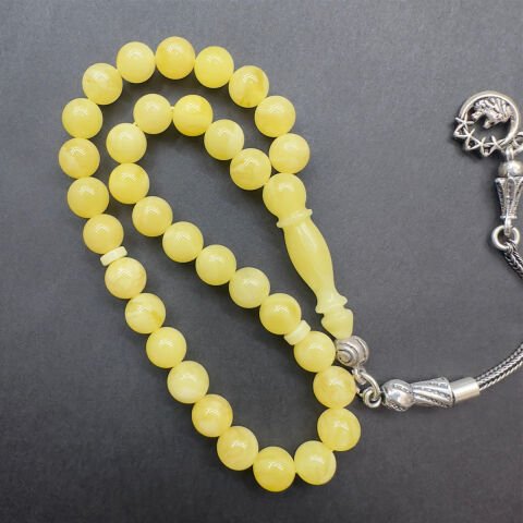 Kaliningrad Damla Kehribar Küre Tespih 6,5 (mm)