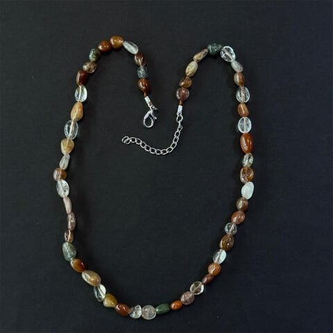 Akik Taşı Doğal Taş Kolye