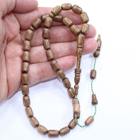 Yerli Atölye İşçiliği Palmiye  Ağacı Tespih 7*11 (mm)