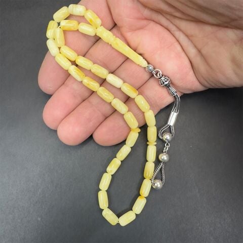 Kaliningrad Damla Kehribar Kapsül Tespih 5*10 (mm)