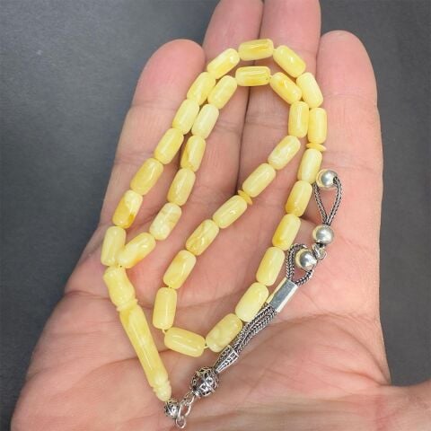 Kaliningrad Damla Kehribar Kapsül Tespih 5*10 (mm)