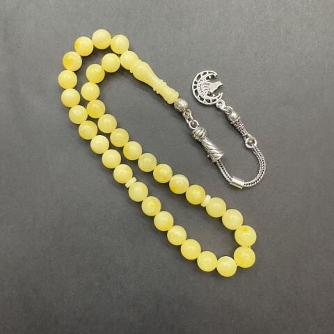 Kaliningrad Damla Kehribar Küre Tespih 6,5 (mm)-6