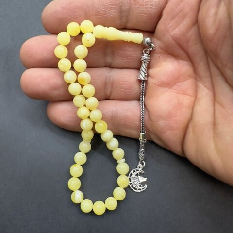 Kaliningrad Damla Kehribar Küre Tespih 6,5 (mm)-6