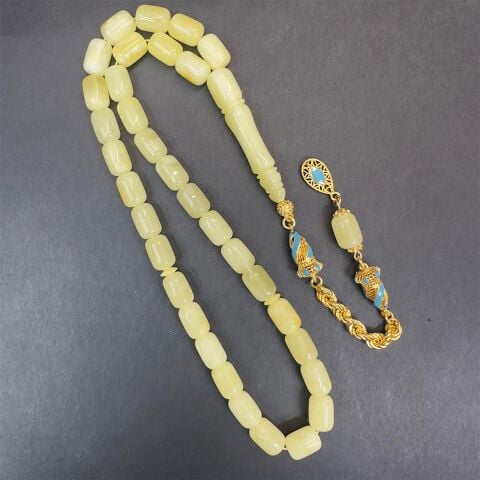 Litvanya Damla Kehribar Kapsül Tespih 7,5*10,5 (mm)