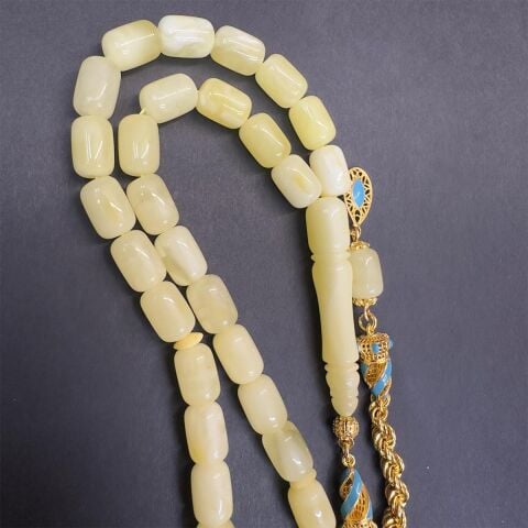 Litvanya Damla Kehribar Kapsül Tespih 7,5*10,5 (mm)