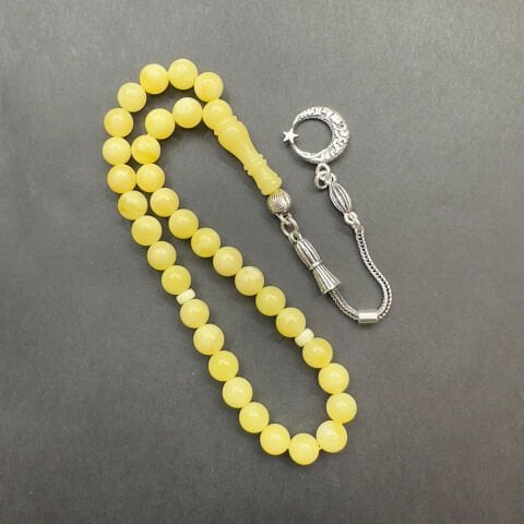 Kaliningrad Damla Kehribar Küre Tespih 6,5 (mm)-7