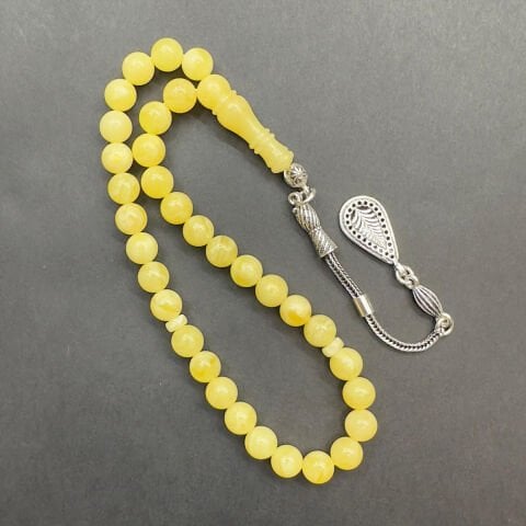 Kaliningrad Damla Kehribar Küre Tespih 6,5 (mm)-8