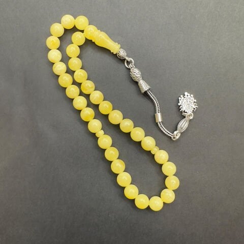 Kaliningrad Damla Kehribar Küre Tespih 6,5 (mm)-9