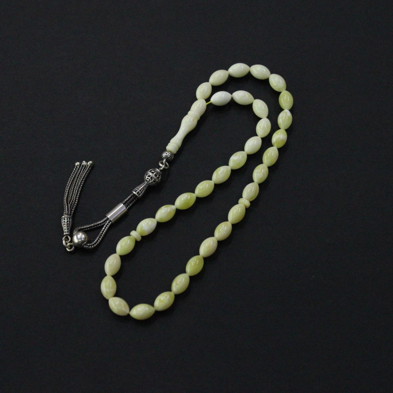 Akça Kaliningrad Damla Kehribar Tespih 5,5*9 (mm)