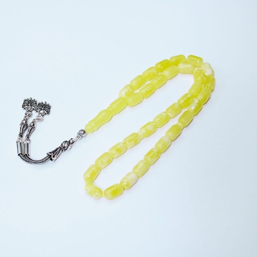 Akça Kaliningrad Damla Kehribar Tespih 6*9,5 (mm)