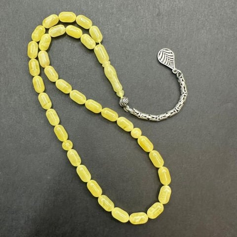 Kaliningrad Damla Kehribar Tespih 5*9 (mm) -9