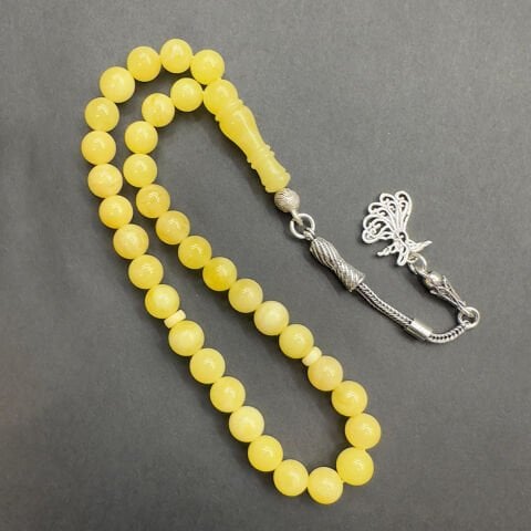 Kaliningrad Damla Kehribar Küre Tespih 6.5 (mm)-7