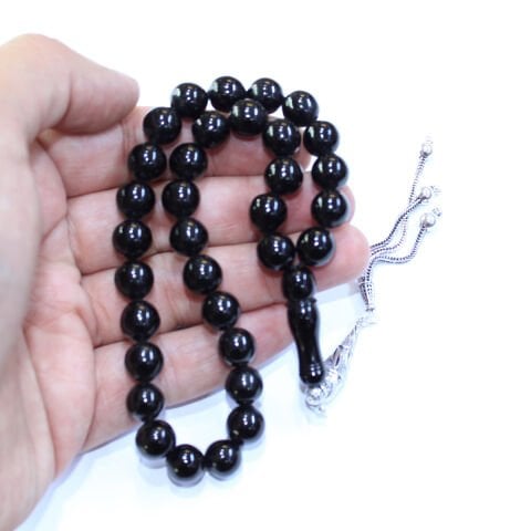 Oltu Taşı Tespih Küre Model 9,2 (mm)