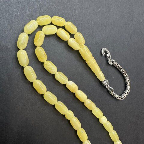 Kaliningrad Damla Kehribar Tespih 5*9 (mm) -10