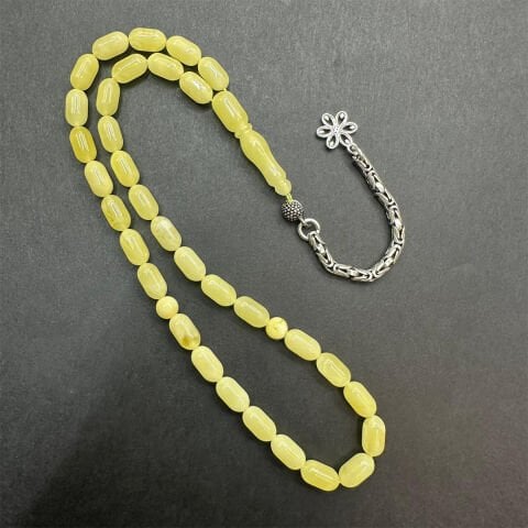 Kaliningrad Damla Kehribar Tespih 5*9 (mm) -11