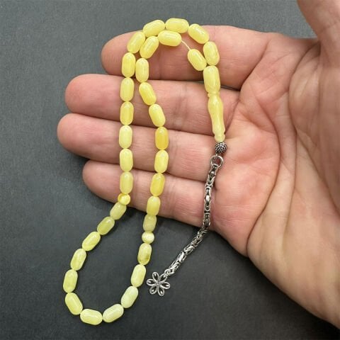 Kaliningrad Damla Kehribar Tespih 5*9 (mm) -11