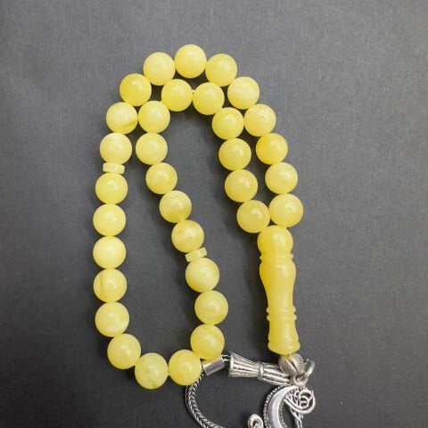 Kaliningrad Damla Kehribar Küre Tespih 6.5 (mm)-10