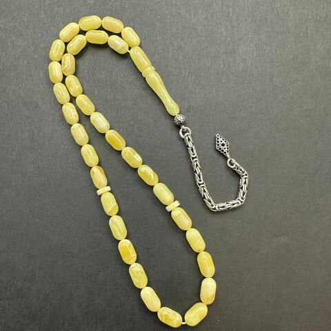 Kaliningrad Damla Kehribar Tespih 5*9 (mm) -13