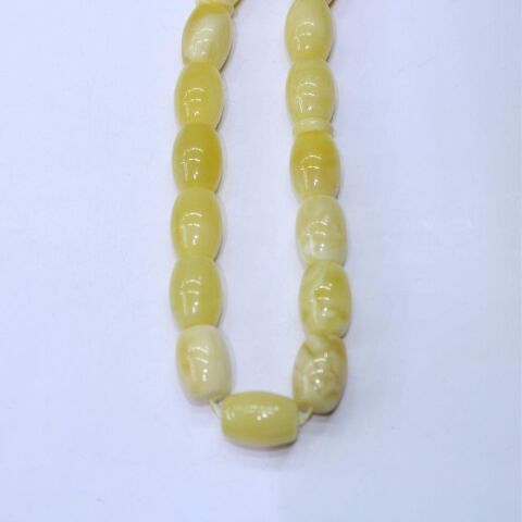 Akça Kaliningrad Damla Kehribar Tespih 11*15 (mm)