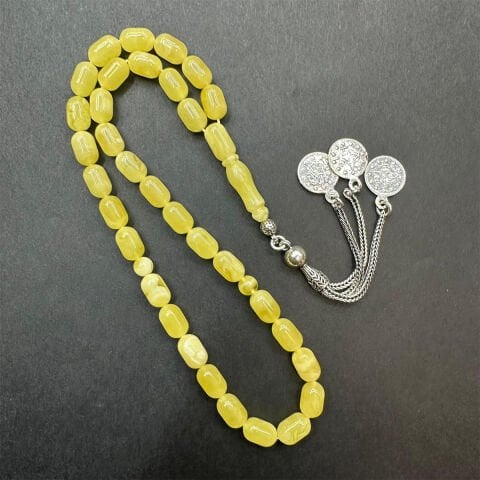 Kaliningrad Damla Kehribar Tespih 6*9,5 (mm)-1