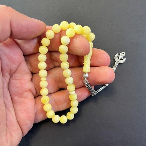 Akça Kaliningrad Damla Kehribar Küre Tespih 6,5 (mm)