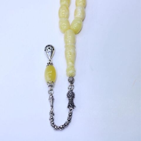 Akça Kaliningrad Damla Kehribar Tespih 10*14 (mm)