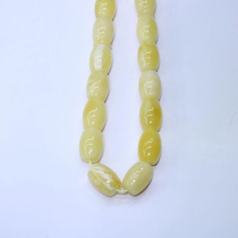 Akça Kaliningrad Damla Kehribar Tespih 10,5*14,5 (mm)