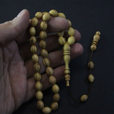 Zeytin Ağacı Tespih 8*10 (mm)