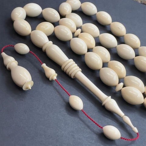 Usta İşi Mamut Dişi Tespih 9*14,5 (mm)