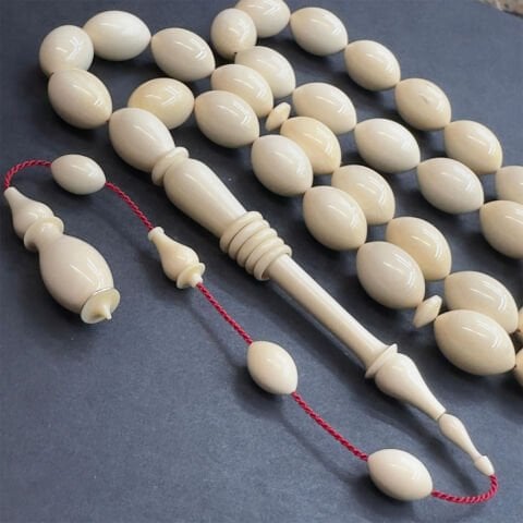 Usta İşi Mamut Dişi Tespih 9*14,5 (mm)