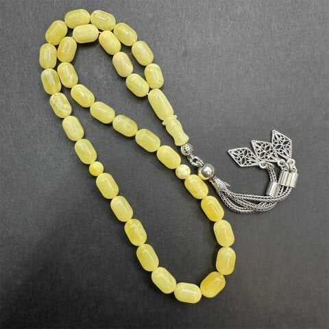 Kaliningrad Damla Kehribar Tespih 6*9,5 (mm)-6