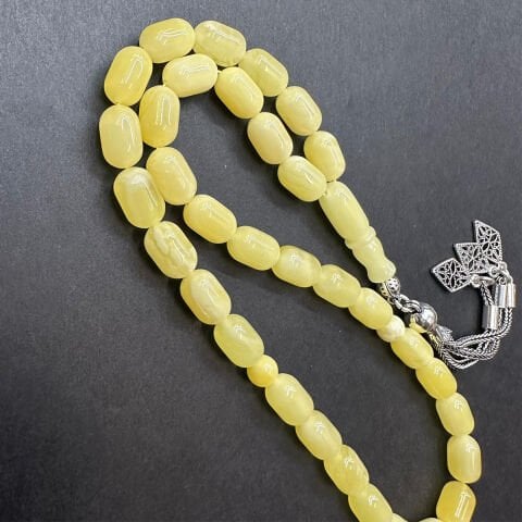 Kaliningrad Damla Kehribar Tespih 6*9,5 (mm)-6