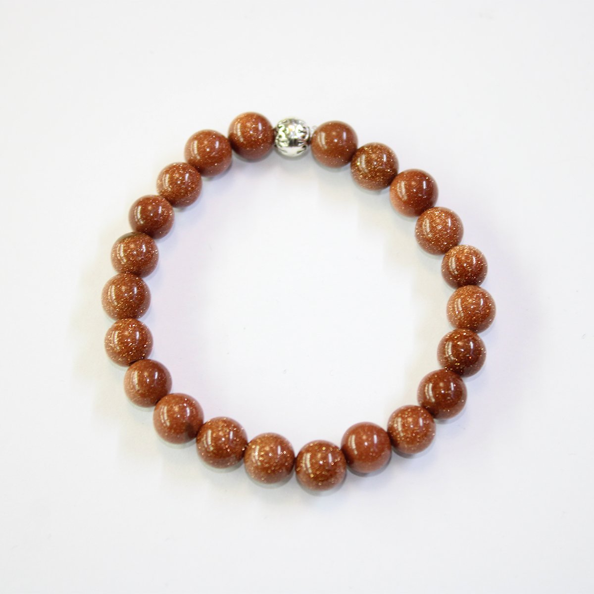 Kahverengi Yıldız Taşı Doğal Taş Bileklik