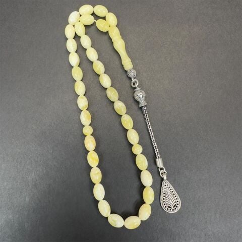 Akça Kaliningrad Damla Kehribar Tespih 5,5*8 (mm)