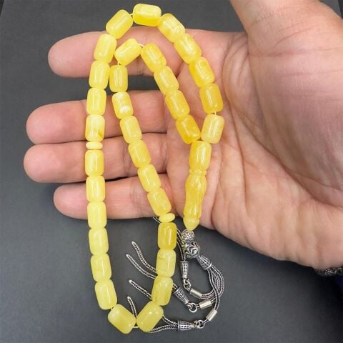 Kaliningrad Damla Kehribar Kapsül Tespih 8*11 (mm)