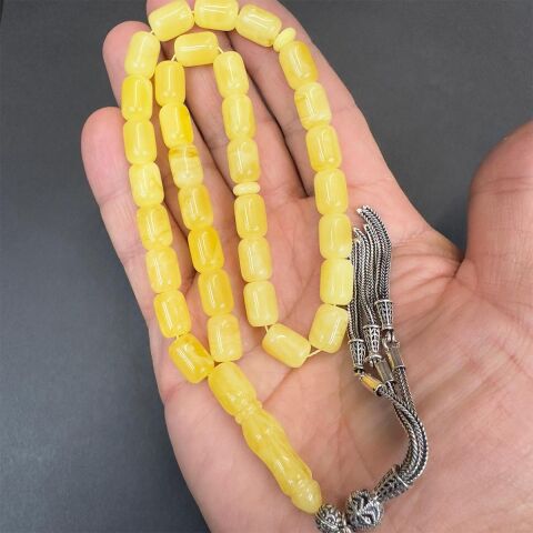 Kaliningrad Damla Kehribar Kapsül Tespih 8*11 (mm)