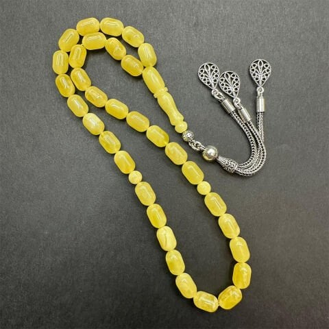 Kaliningrad Damla Kehribar Tespih 6*9,5 (mm)-8