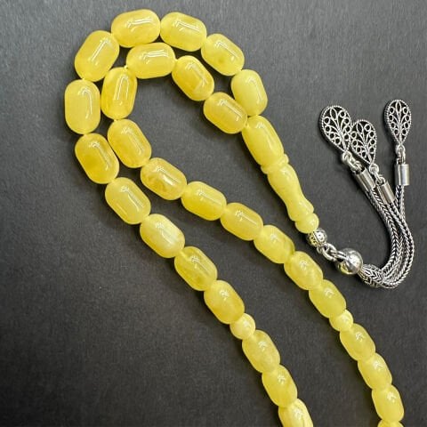 Kaliningrad Damla Kehribar Tespih 6*9,5 (mm)-8