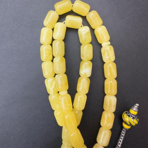 Kaliningrad Damla Kehribar Kapsül Tespih 8*11 (mm)