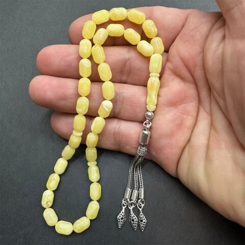 Kaliningrad Damla Kehribar Tespih 6*9,5 (mm)-9